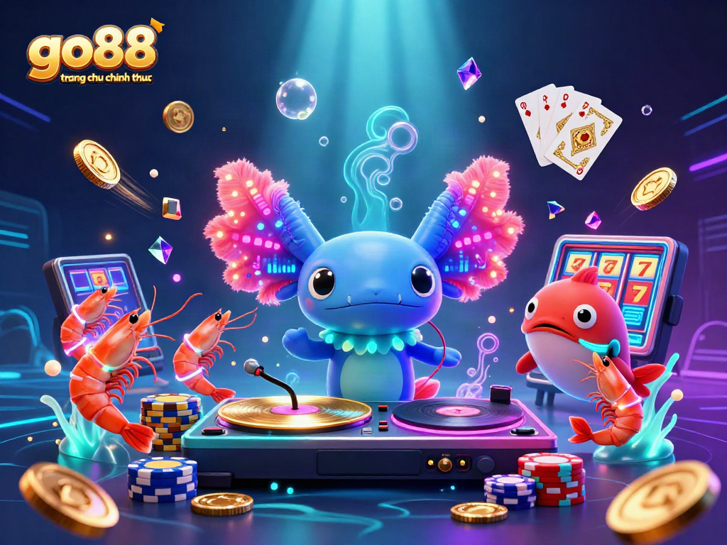Spin for winning thrills at go88 trang chu chinh thuc casino with vibrant characters and games!