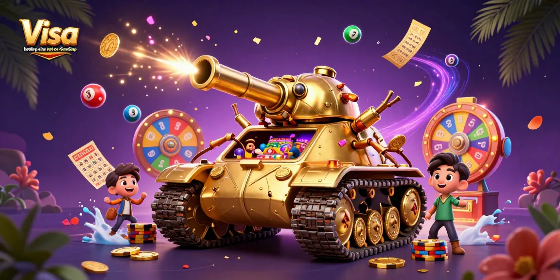Experience exciting gameplay at Visa betting sites not on GamStop with a vibrant casino inside a golden tank!